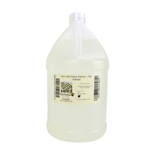 Gallon Jug of Key Lime Flavor Extract