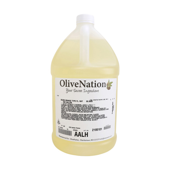 Gallon Jug of Blood Orange Flavor Extract