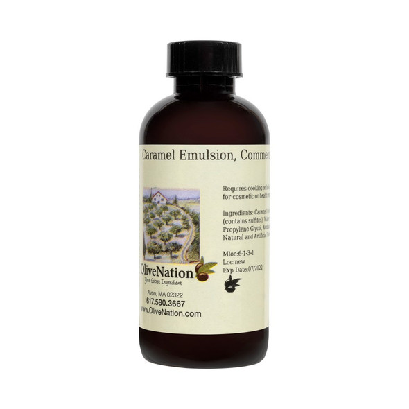 4 ounce bottle of Caramel Emulsion