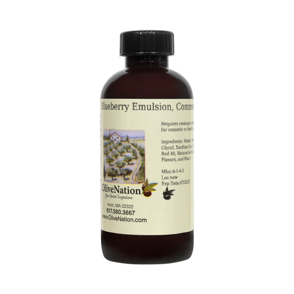 4 ounce bottle of Blueberry Emulsion
