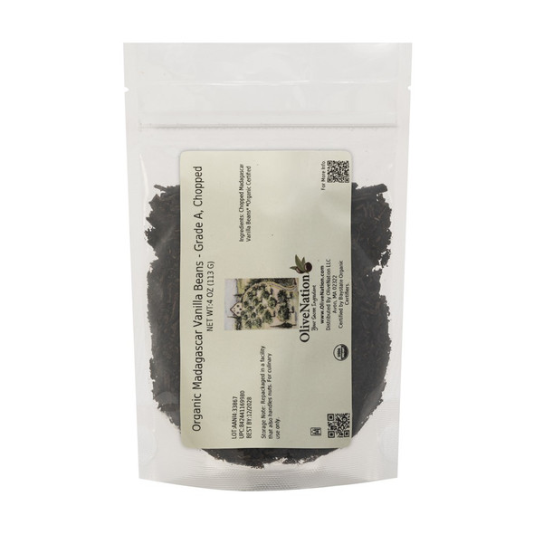 Chopped Vanilla Beans, Organic