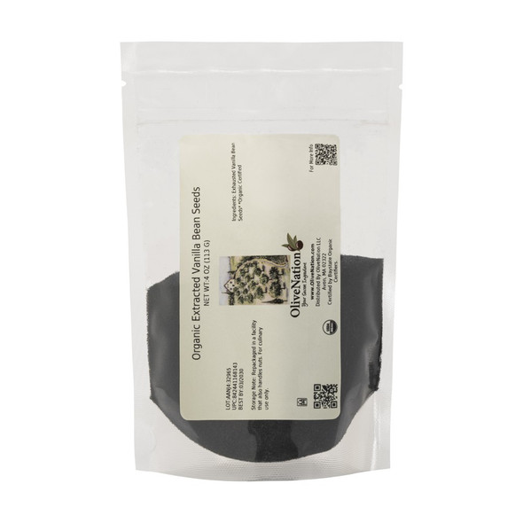 Extracted Vanilla Bean Seeds, Organic