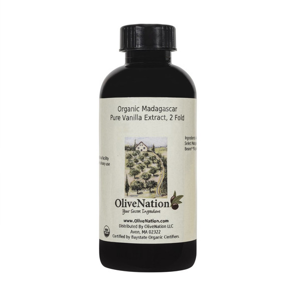 Pure Vanilla Extract, Organic 2-Fold
