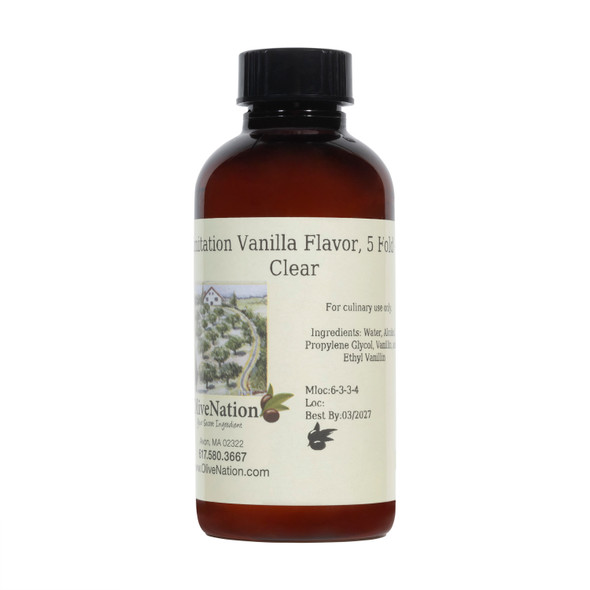 Imitation Vanilla, Clear 5-Fold