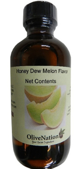 4 ounce bottle of Honey Dew Melon Flavor