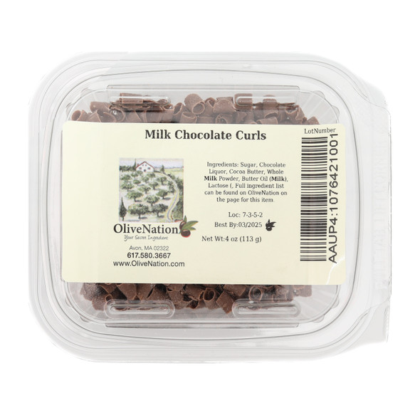 Milk Chocolate Curls
