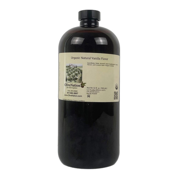 Organic Natural Vanilla Flavor 32 fl oz