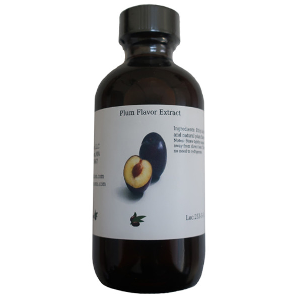 4 ounce bottle of Plum Flavor Extract