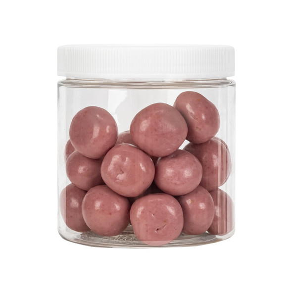 Packaged White Chocolate Strawberry Shortbread Bites