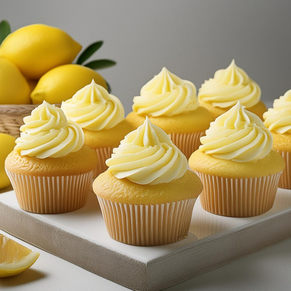 Lemon Cupcake Mix, Gluten-Free