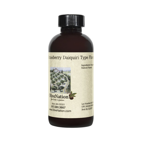 4 ounce bottle of Strawberry Daiquiri Flavor Extract