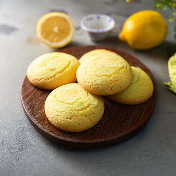 Lemon Shortbread Cookies
