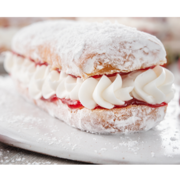 White Donut Sugar