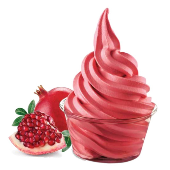 Pomegranate Soft Serve Mix, Vegan