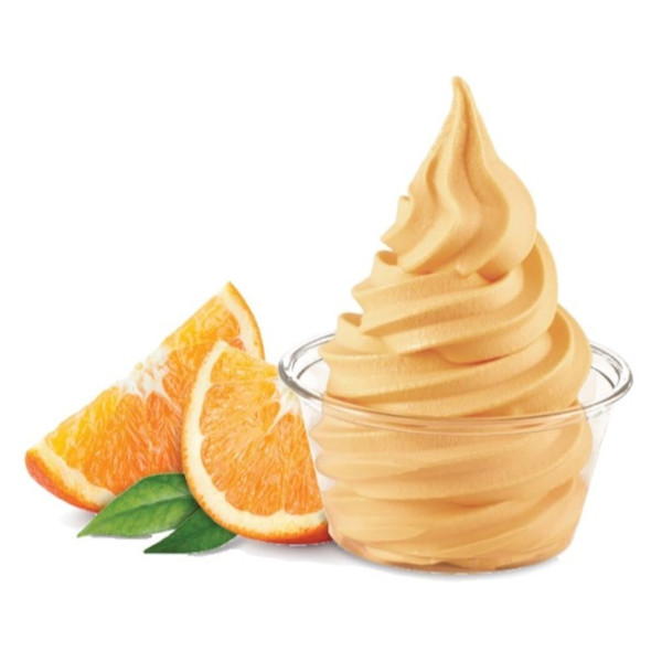 Orange Soft Serve Mix, Vegan