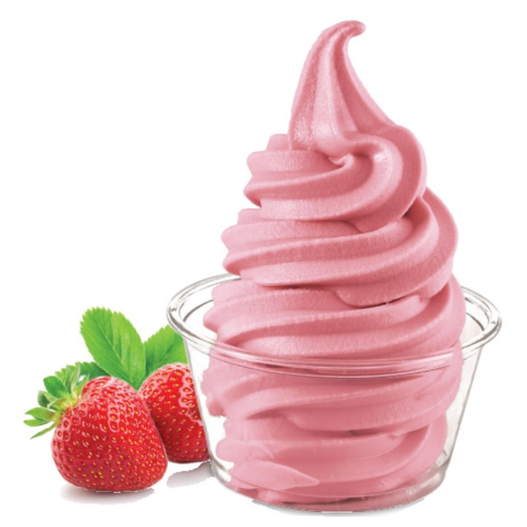 Strawberry Soft Serve Mix, Vegan