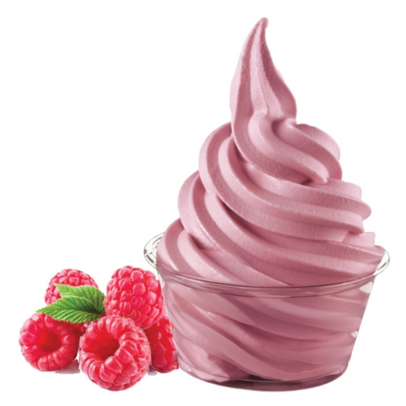 Raspberry Soft Serve Mix, Vegan