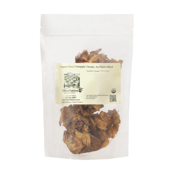 No Sugar Dried Pineapple Chunks, Organic