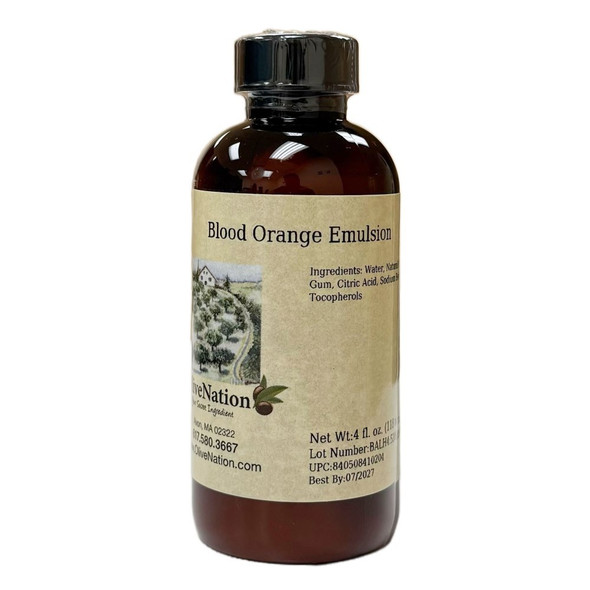 4 ounce bottle of Blood Orange Emulsion