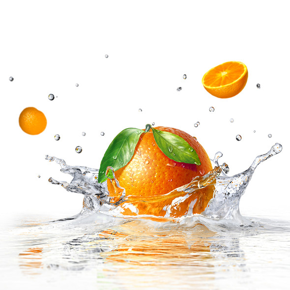 Orange Cream Flavor Fountain