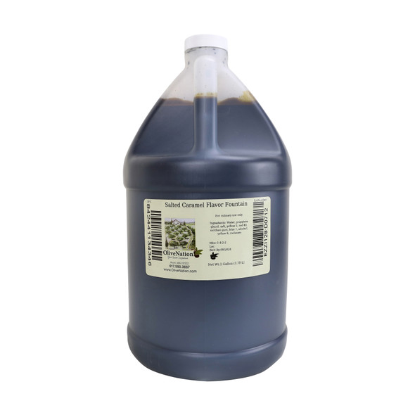 Gallon Jug of Salted Caramel Flavor Fountain