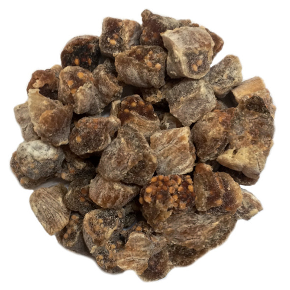 Dried Turkish Figs, Diced in Rice Flour