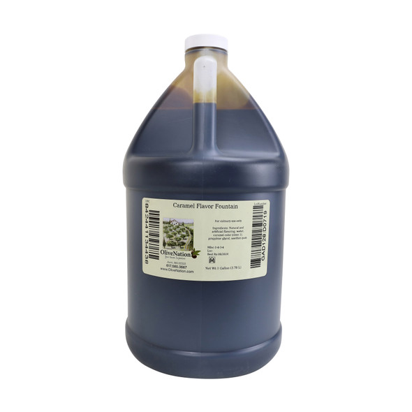Gallon Jug of Caramel Flavor Fountain