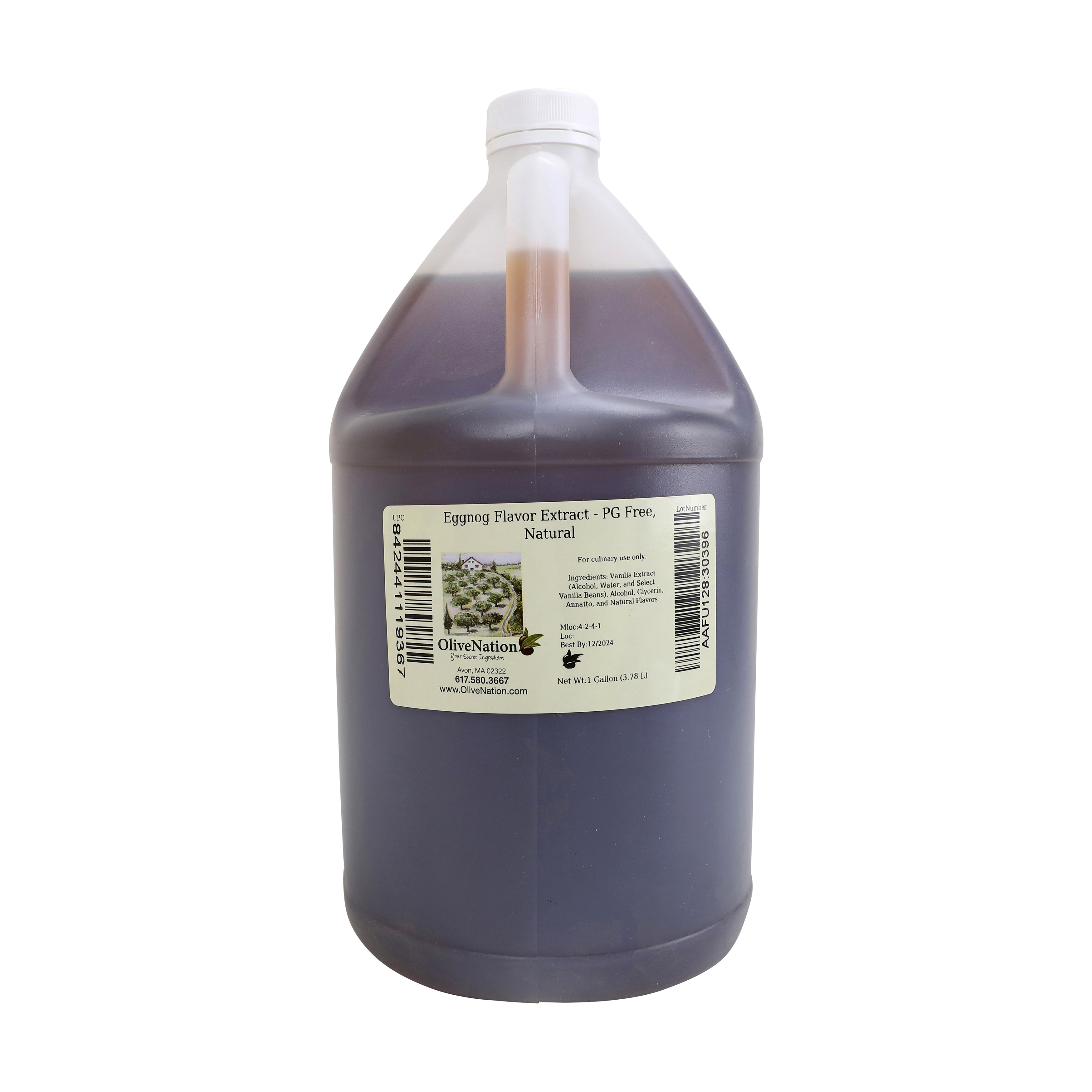 Eggnog Flavor Extract - PG Free, Natural