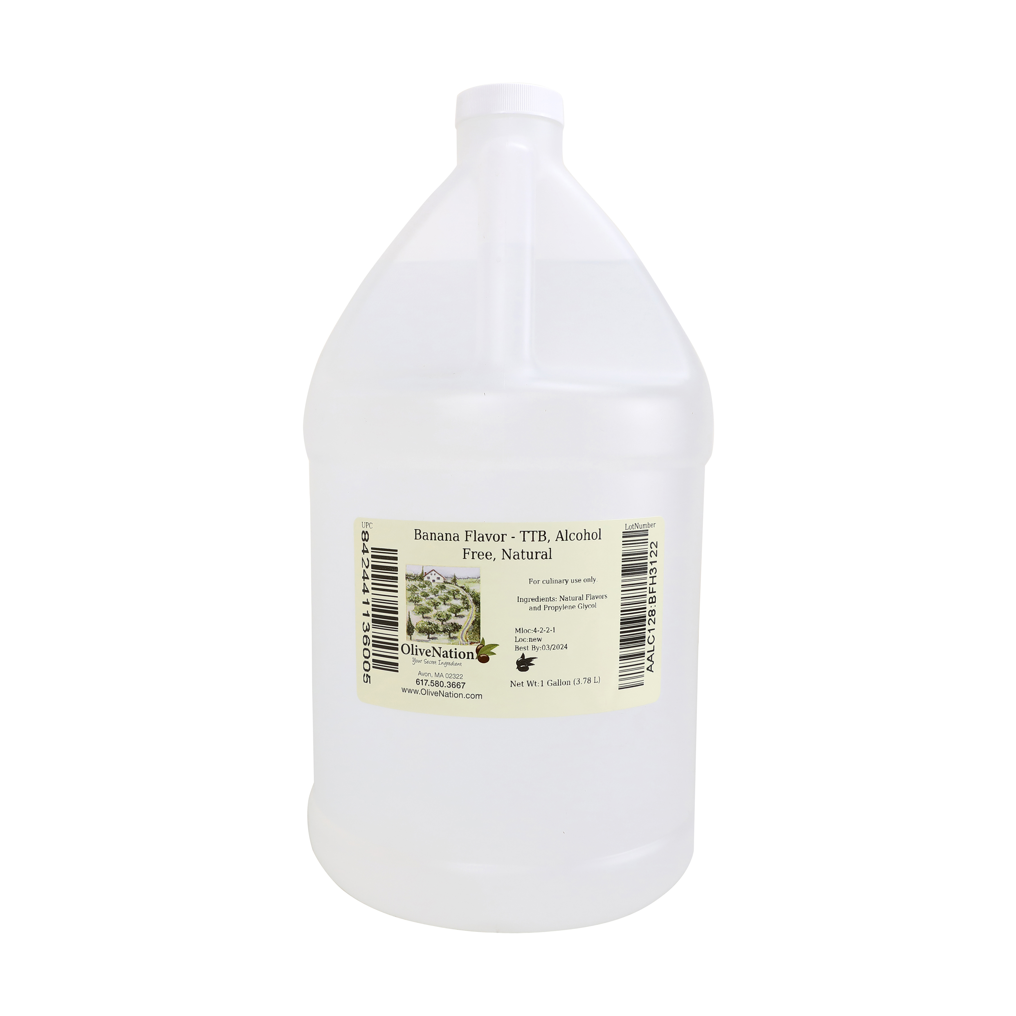 Banana Flavor - TTB, Alcohol Free, Natural