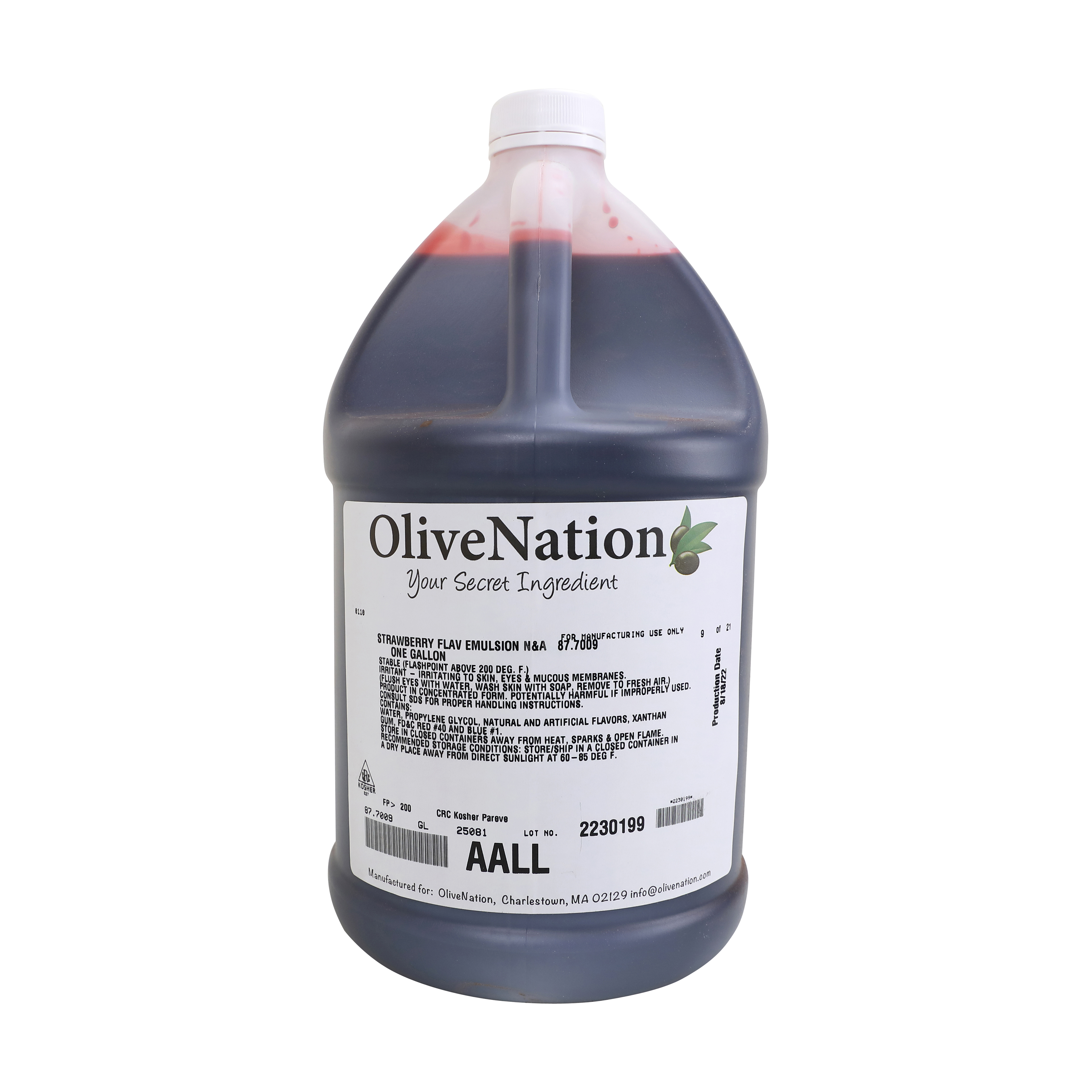 Strawberry Emulsion, Commercial