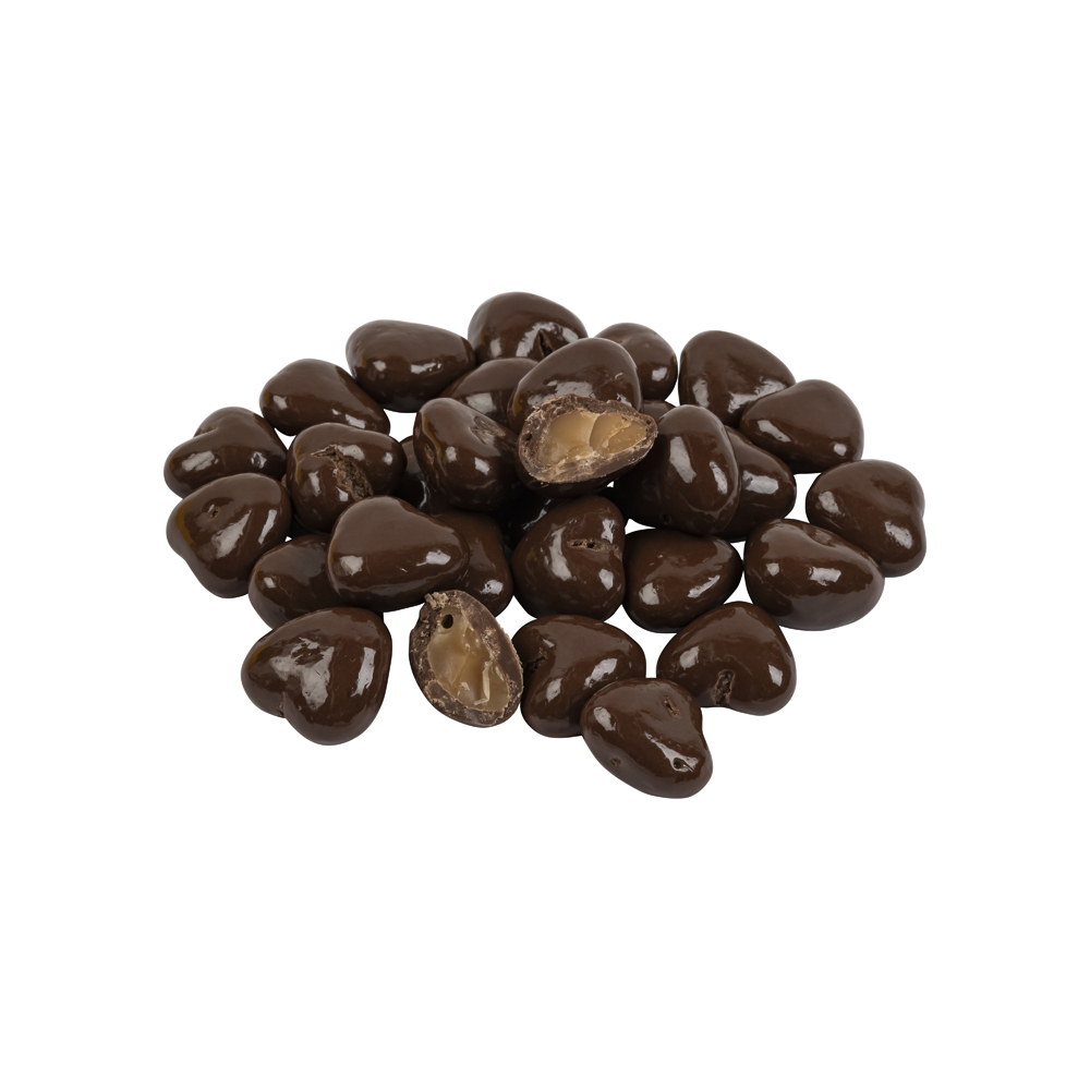 Milk Chocolate Covered Valentine Caramels