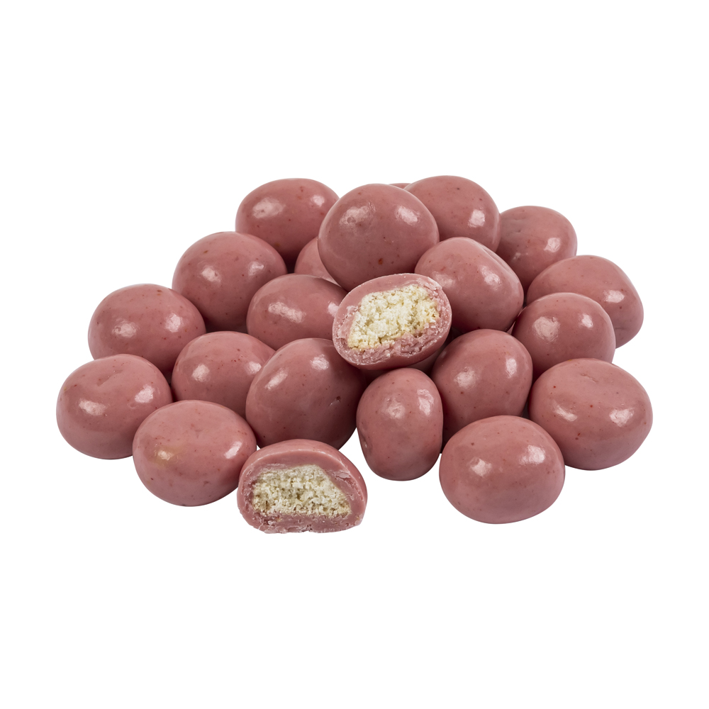 White Chocolate Strawberry Shortbread Bites