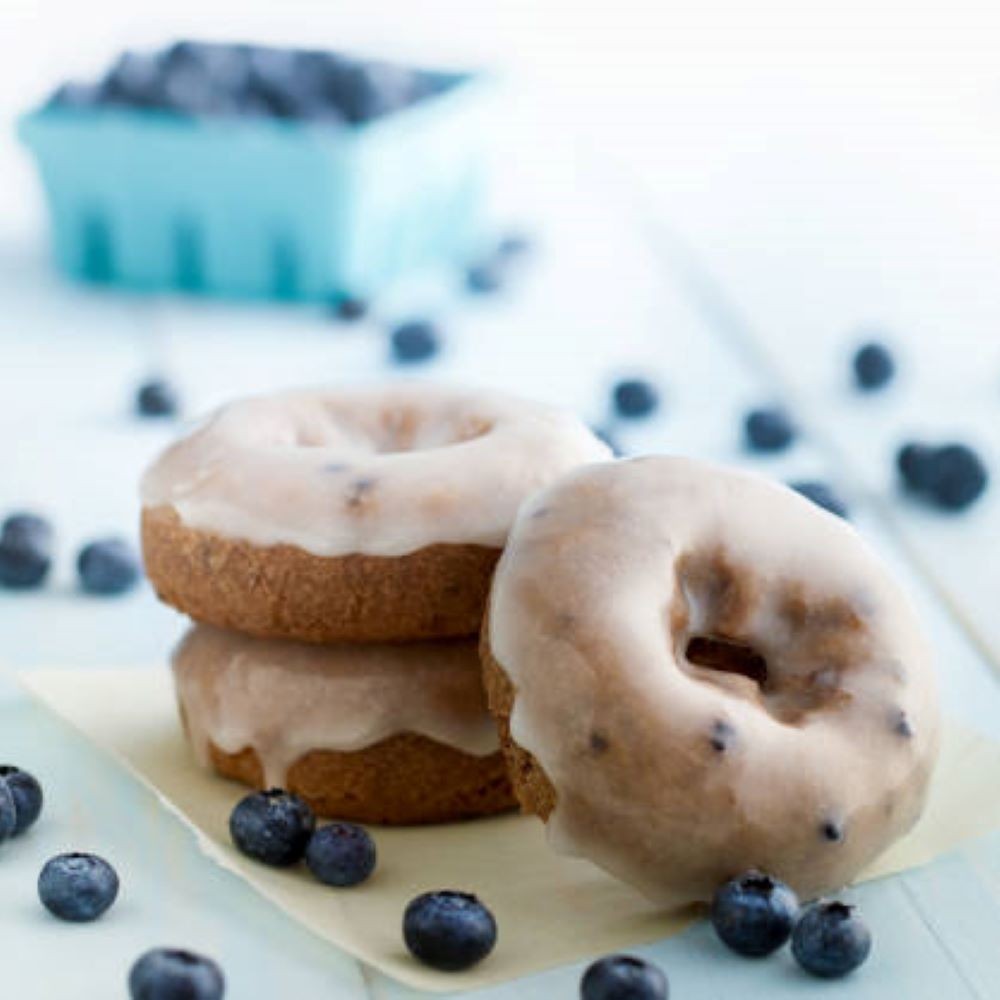 Blueberry Flavor Cake Donut Mix
