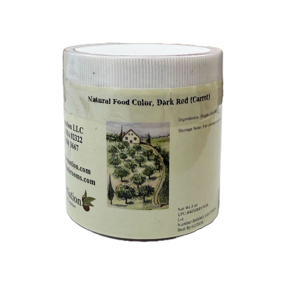 Natural Powdered Food Color, Dark Red (Carrot)