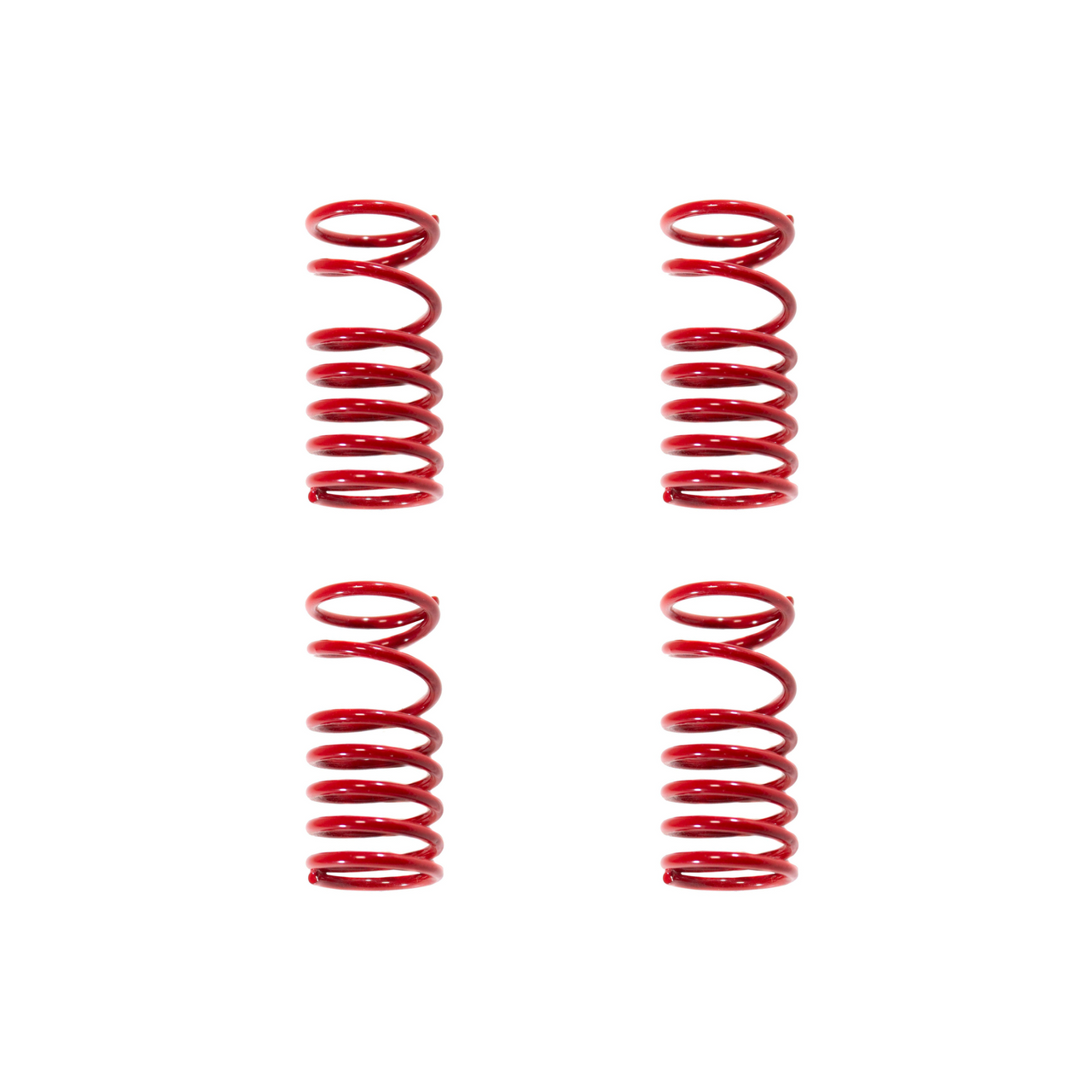 E-Revo or Revo 3.3 Red Dual Rate Shock Springs Set - R/C Raven Inc