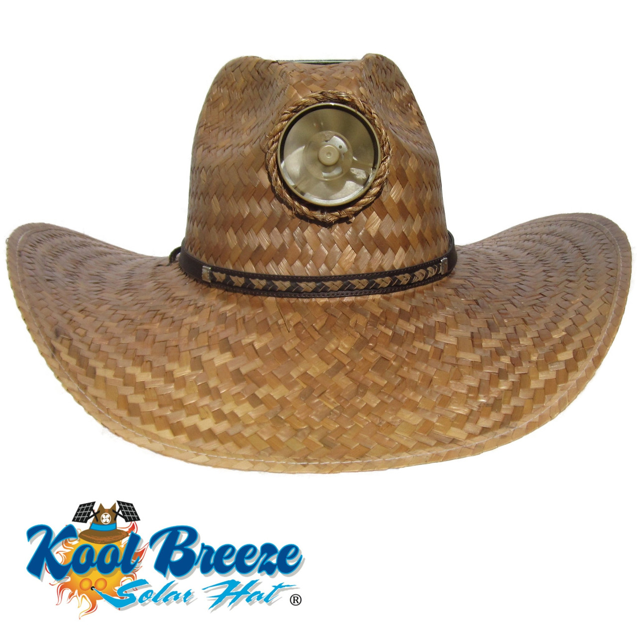 Kool Breeze Solar Hats Gentlemen's Solar Straw Hat w. Thin Band