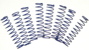 Associated Monster GT Blue Powder Coated Dual Rate Shock Springs MGT Associated Monster GT Blue Powder Coated Dual Rate Shock Springs MGT