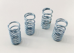 Traxxas Summit zinc plated silver Dual Rate Shock Springs Set