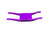 T-Maxx 4908 4907 Purple Anodized Aluminum bottom braces with free trans cover