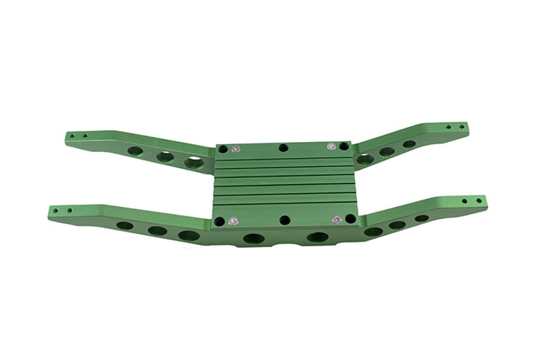 E-Maxx 3903 3905 or 3908 Olive Green anodized aluminum bottom braces (set of 2)