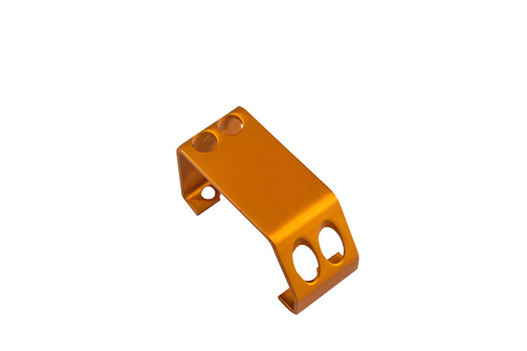 T-Maxx and E-Maxx Orange Anodized Steering Servo Cover