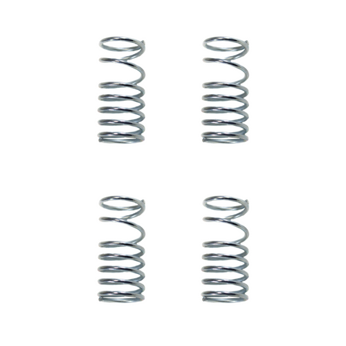 Revo 3.3 or ERevo, Dual Rate Silver Plated Shock Springs full set of 4