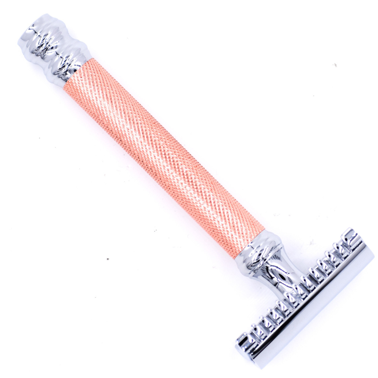 Parker 63C Rose Gold Three Piece Open Comb Double Edge Safety