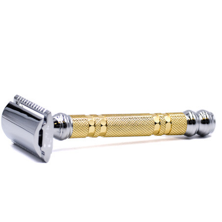 Safety Razor: Parker Convertible with Open/Closed Comb Plate