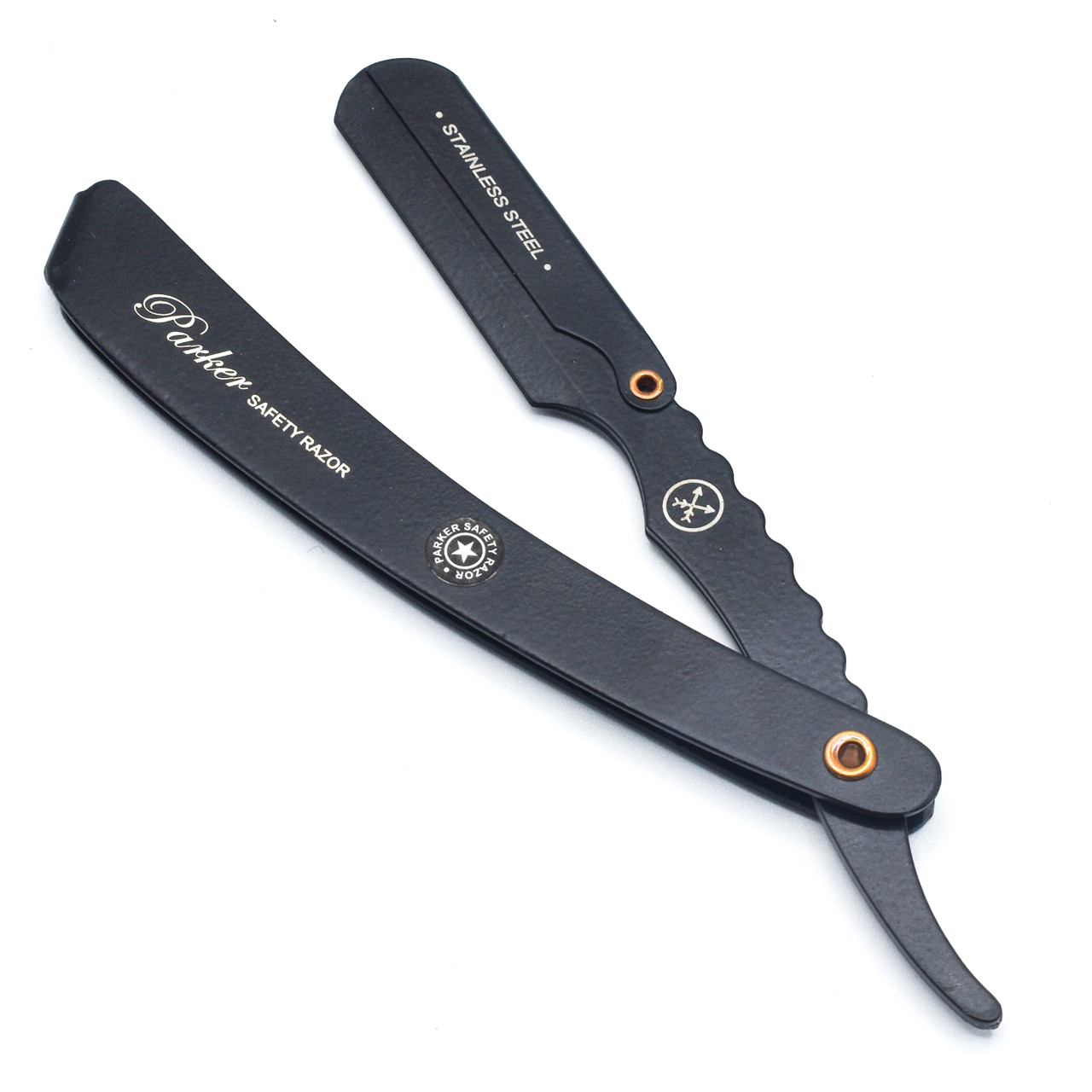 Engravable Solid Graphite Clip-On Braces - for Men - BSWK