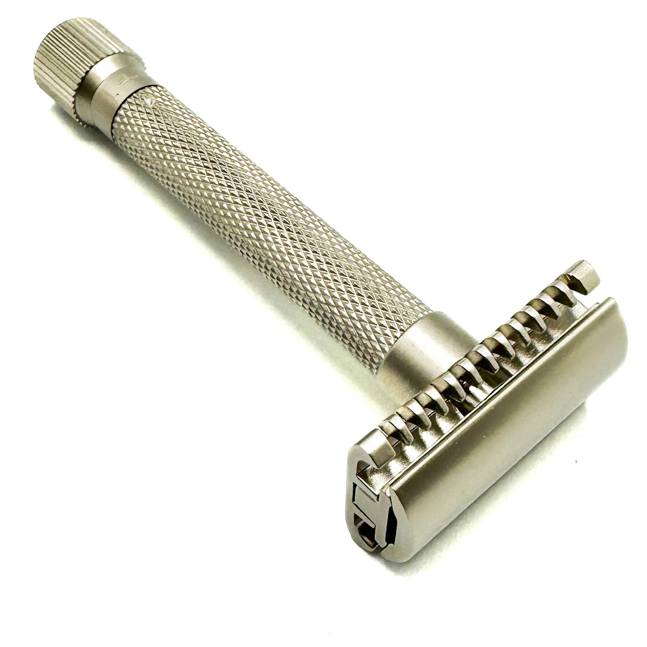 Parker Variant Adjustable Safety Razor Open Comb - Satin Chrome