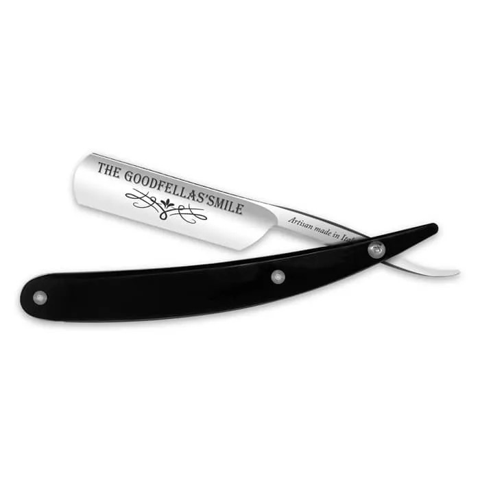 The Goodfellas' smile Premium Straight Razor 5/8 Round Point