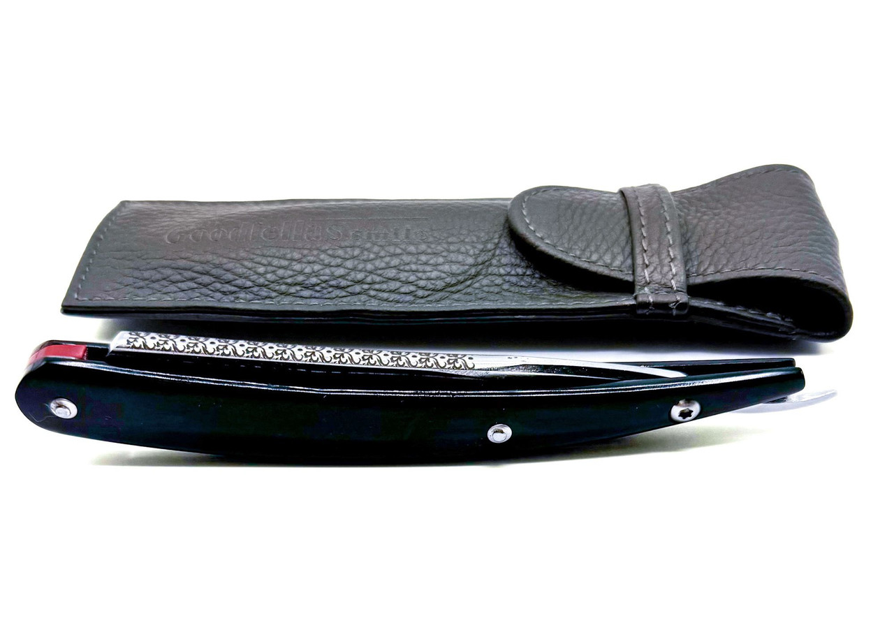 The Goodfellas' smile Premium Straight Razor 5/8 Round Point