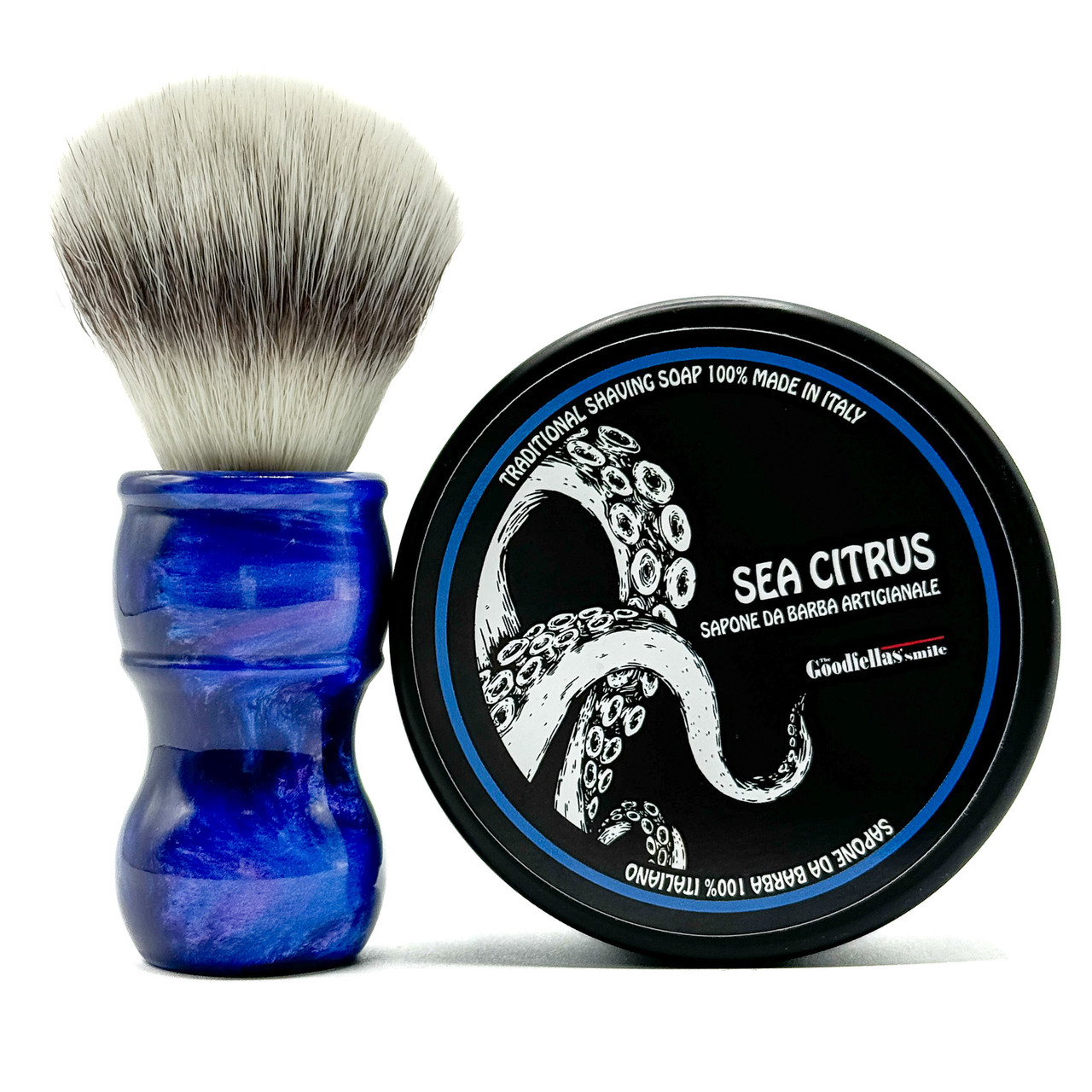 Parker Shaving Brush & Goodfellas' Smile Shave Soap Gift Set