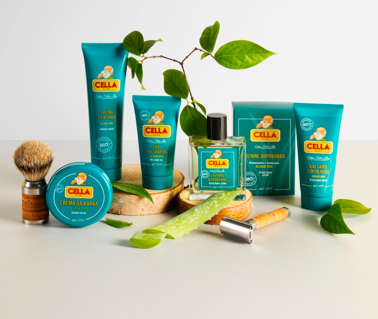 Cella Milano Organic Aftershave Balm with Aloe